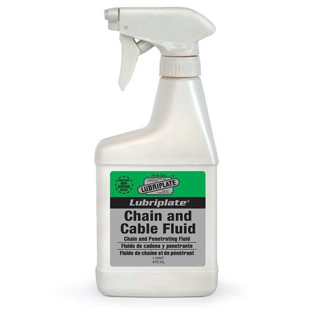 LUBRIPLATE Chain & Cable Fluid, 12/Pump Spray, 12PK L0135-067